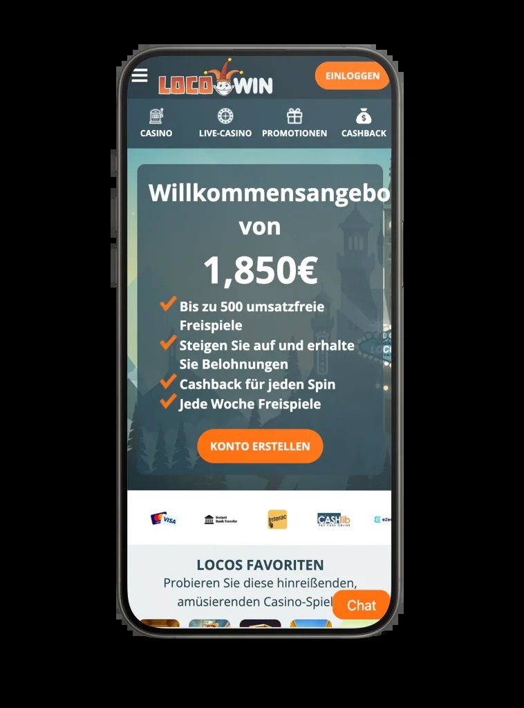 Locowin Casino Erfahrungen 2024 - Login und App Testbericht
